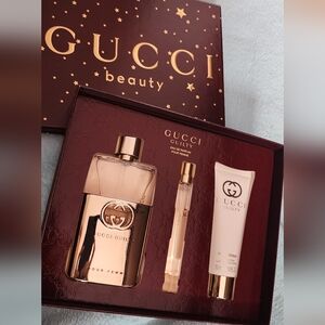 Gucci Guilty Women Gift Set 3 Pieces New In Box
